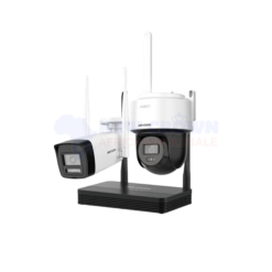 4MP H.265 One bullet + One PTDome WIFI NVS KIT - MODEL NKS424W03H