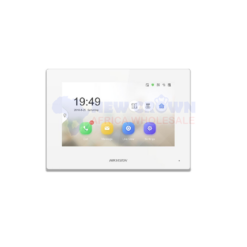 7 INCH TOUCH IP INDOOR STATION - MODEL DS-KH6320-LE1(B) WHITE