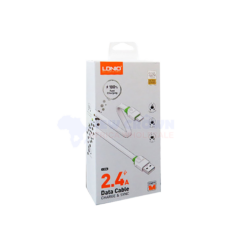 LDNIO 1M IPHONE CHARGING USB DATA CABLE - MODEL LS34