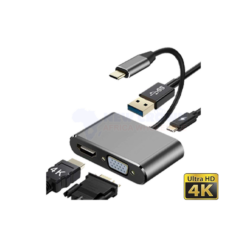 USB-C TO HUN 4 IN 1 - HDTV + USB