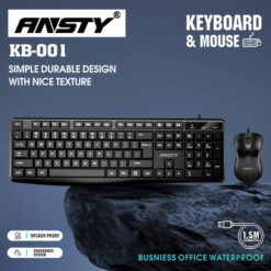 Ansty Wireless Keyboard and Mouse Set
