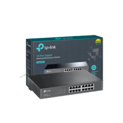 TP-LINK 16 PORT GIGABIT DESKTOP - RACKMOUNT SWITCH- MODEL TL-SG1016