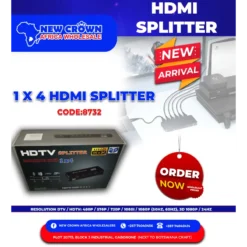 1 x 4 HDMI Splitter – 1 Input 4 Output HDMI Signal Distributor